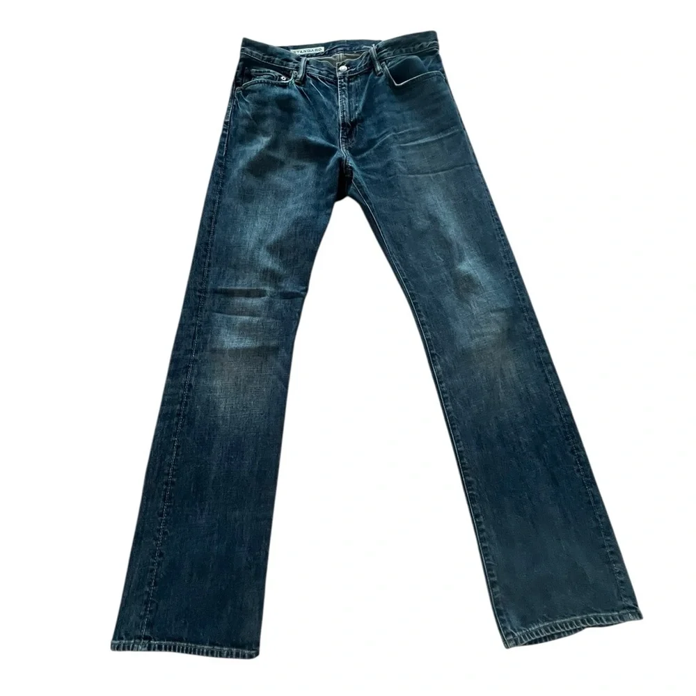 Gap Standard 1969 Classic Blue Denim Jeans Size 32 x 34‎